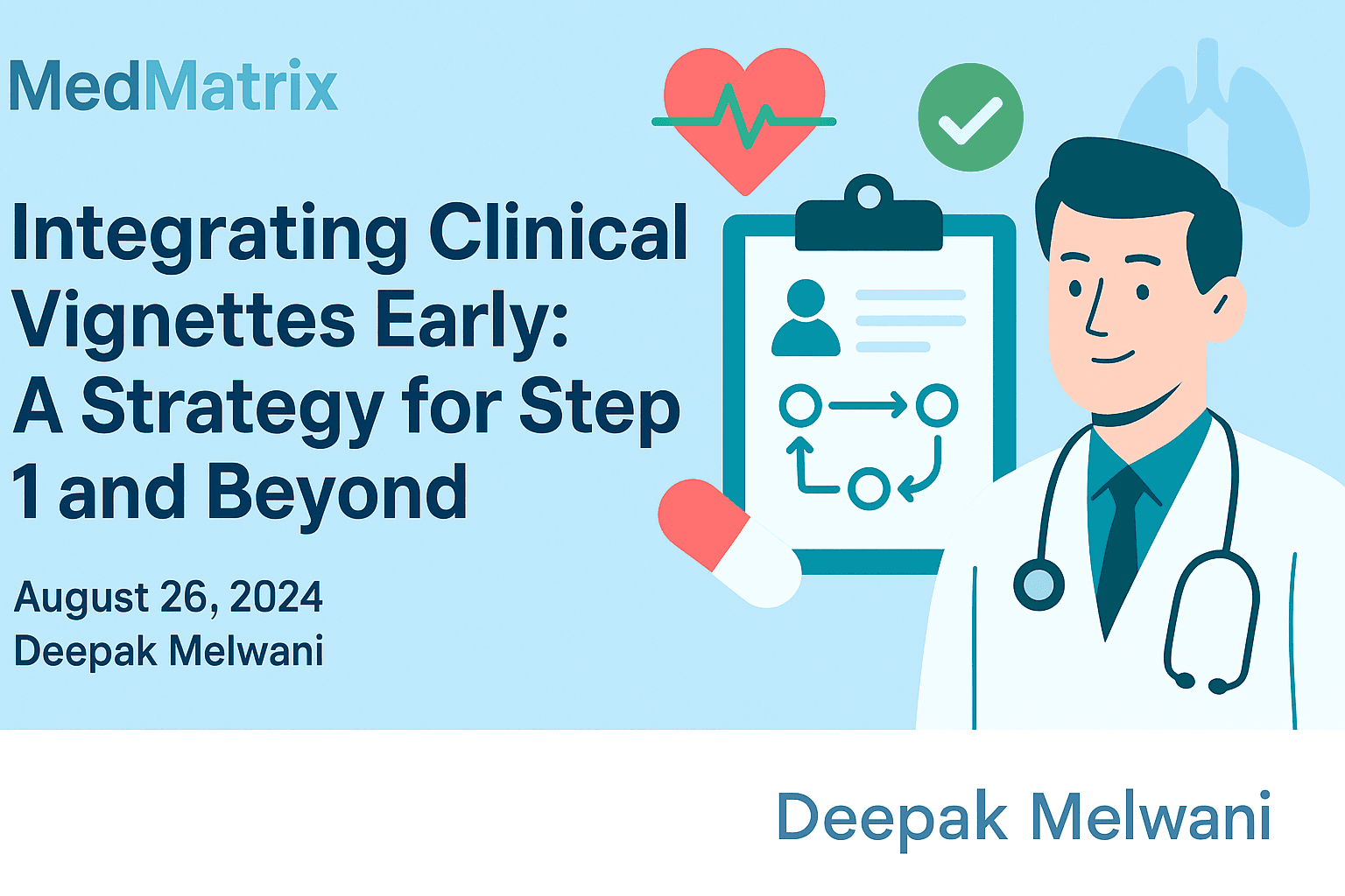 Integrating Clinical Vignettes Early: A Strategy for Step 1 and Beyond